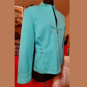 St. John Sport by Marie Gray zip blazer - VTG